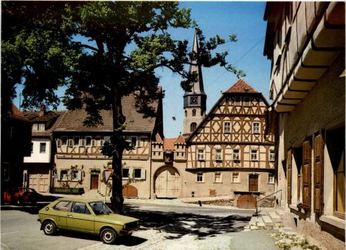 Münnerstadt - Blick vom Anger