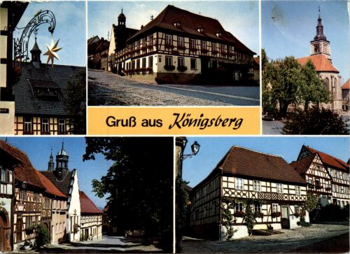 Königsberg über Hassfurt - Pension zum Goldenen Stern
