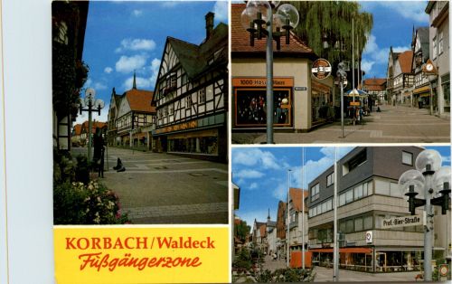Korbach Waldeck - Fussgängerzone