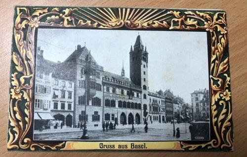 Gruß aus Basel - Klappkarte