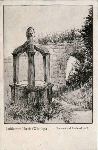 Urach - Brunnenauf Hohen Urach