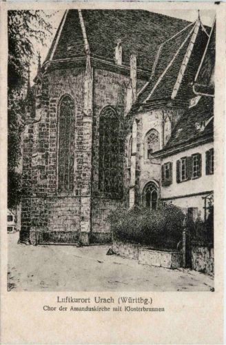 Urach - Chor der Amanduskirche