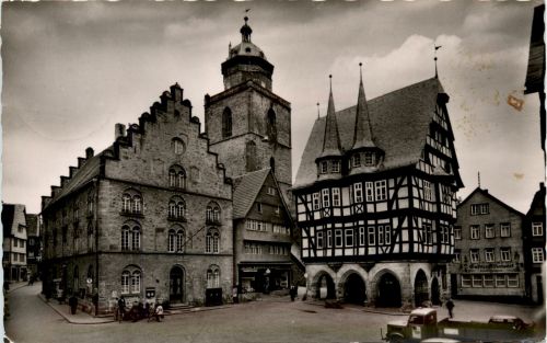Alsfeld Hessen - Marktplatz