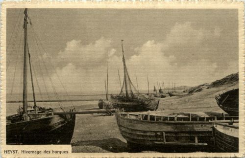 Heyst - Hivernage des barques
