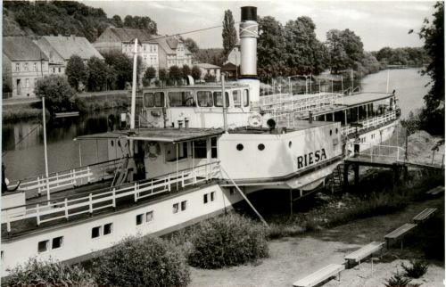 Oderberg - Raddampfer Riesa