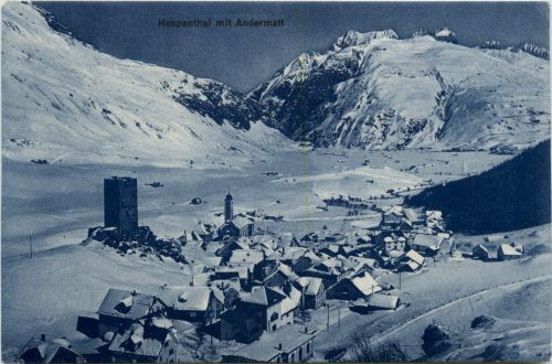 Hospenthal mit Andermatt