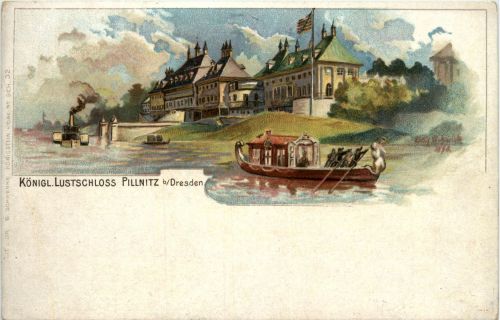 Königl. Lustschloss Pillnitz bei Dresden