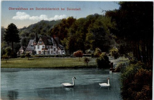 Oberwaldhaus am Steinbrückenteich bei Darmstadt