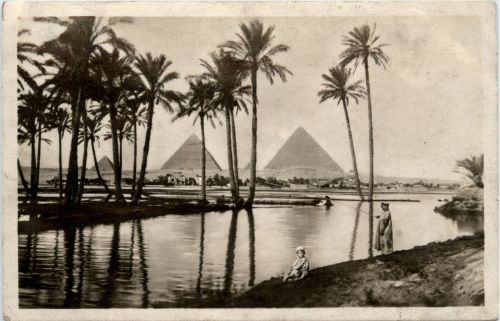 The Pyramids during the Imundation