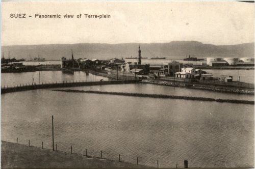 Suez - Terre-plein