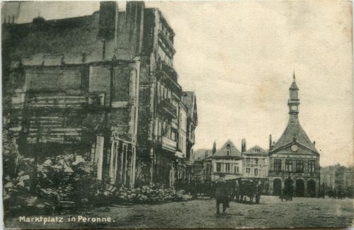 Peronne - Marktplatz