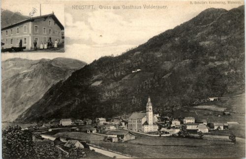 Neustift - Gruss aus Gasthaus Volderauer