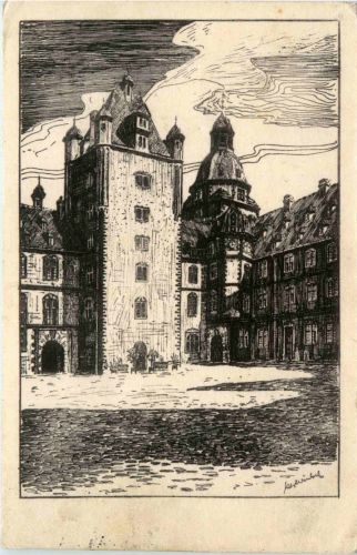Aschaffenburg - Im Schlosshof