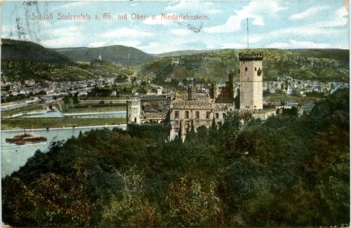 Schloss Stolzenfels mit Lahnstein