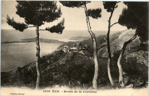 Eze - Route de la Corniche