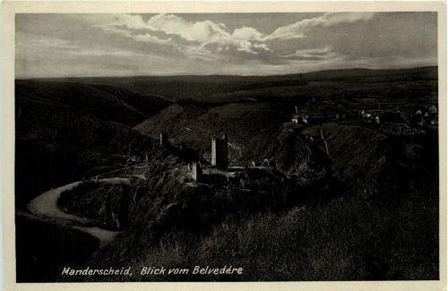 Manderscheid - Blick vom Belvedere