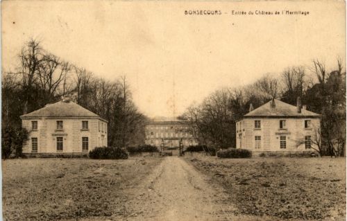 Bonsecours - Entree du Chateau de l Hermitage