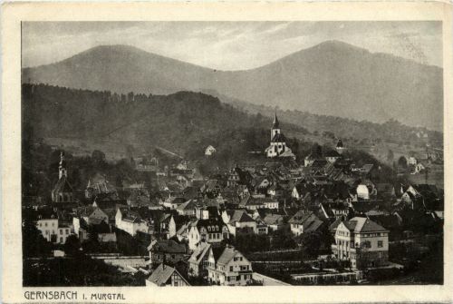 Gernsbach im Murgtal