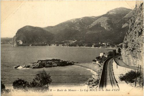 Le Cap Roux et la Baie d Eze