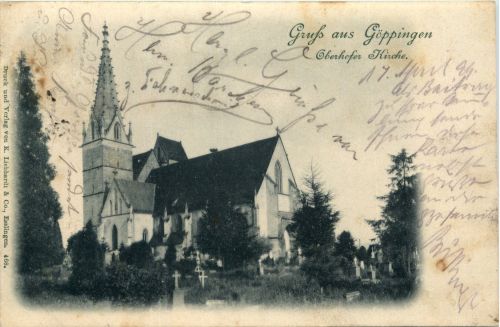 Gruss aus Göppingen - Oberhofer Kirche