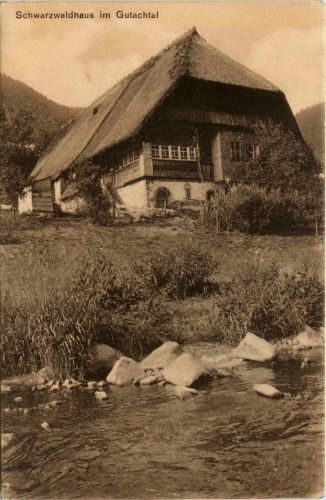 Schwarzwaldhaus im Gutachtal