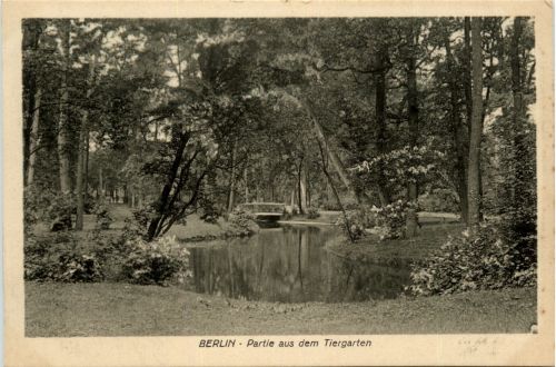 Berlin - Partie aus dem Tiergarten