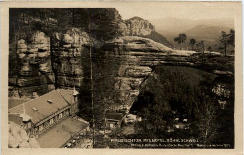 Prebischtor mit Hotel