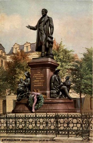 Bremerhaven - Bürgermeister Smidt Denkmal