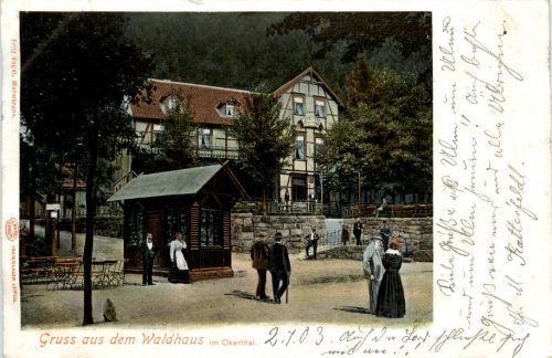 Gruss aus dem Waldhaus im Okertal