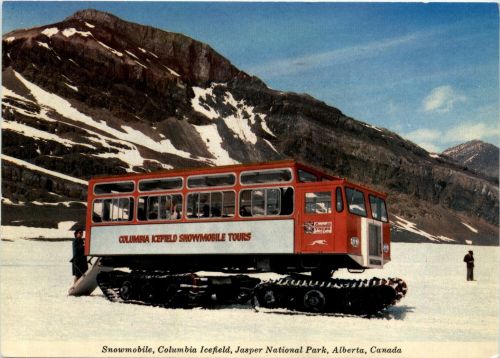 Snowmobile Colombia Icefield Canada