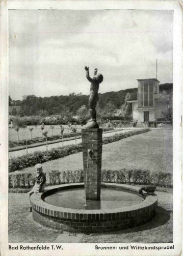 Bad Rothenfelde - Brunnen und Wittekindsprudel