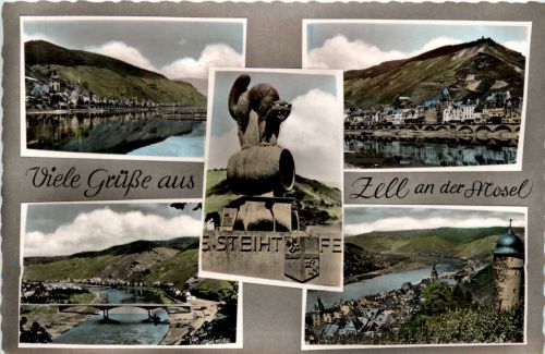 Gruss aus Zell an der Mosel