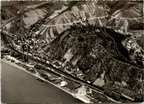 Braubach am Rhein mit der Marksburg