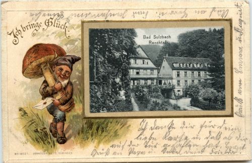 Bad Sulzbach - Zwer Dwarf - Litho