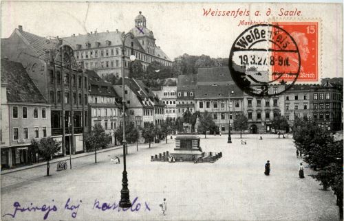 Weissenfels - Marktplatz
