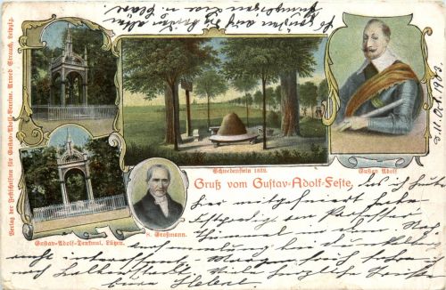 Lützen - Gruss vom Gustav Adolf Feste