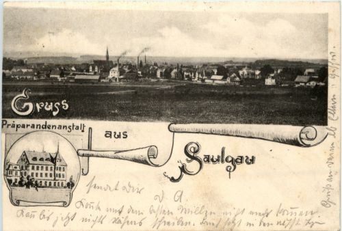 Gruss aus Saulgau - Präparandenanstalt