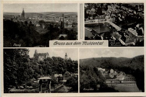 Penig - Gruss aus dem Muldental