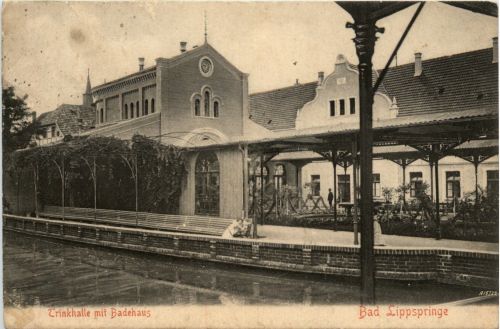 Bad Lippspringe - Trinkhalle mit Badehaus