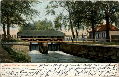 Zweibrücken - Kanalschleuse