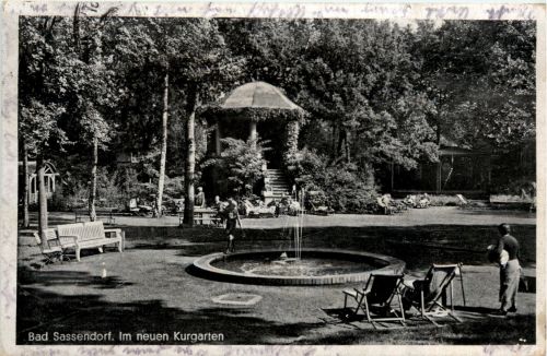 Bad Sassendorf - Im neuen Kurgarten