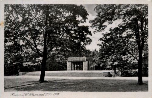 Hamm - Ehrenmal 1914-1918