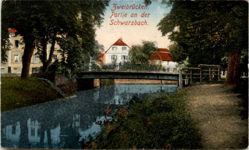 Zweibrücken - Partie an der Schwarzbach