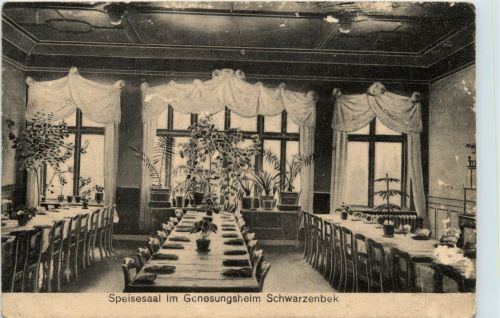 Speisesaal im Genesungsheim Schwarzenbek