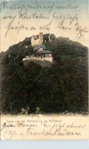 Gruss von der rothenburg am Kyffhäuser