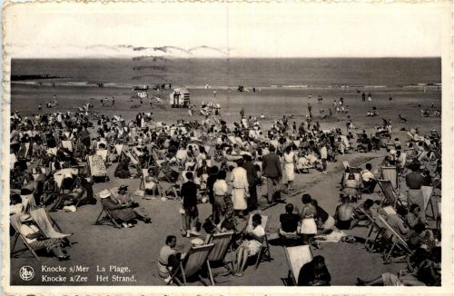 Knocke sur Mer - La Plage