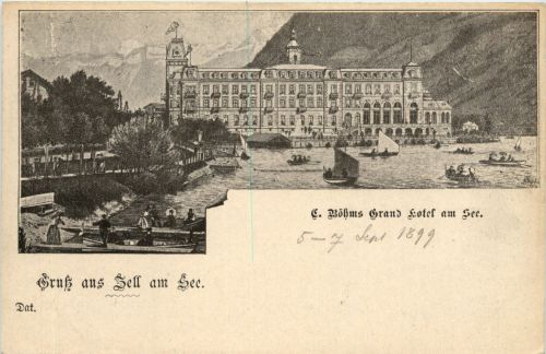 Gruss aus Zell am See - Böhms Grand Hotel