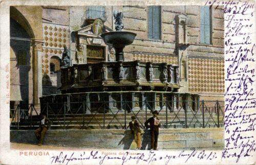 Perugia - Fontana del Pisana
