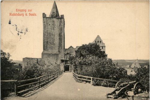 Saaleck/Sachsen-Anhalt - Rudelsburg - Eingang