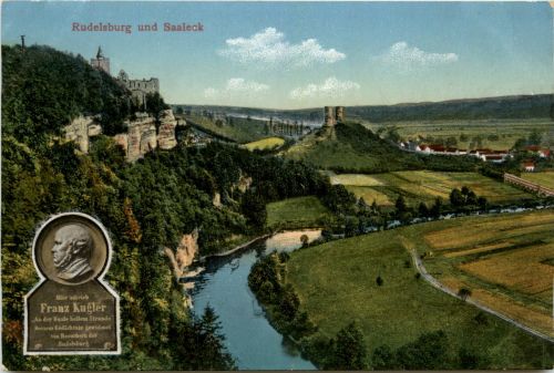 Saaleck/Sachsen-Anhalt - Rudelsburg und Burg Saaleck